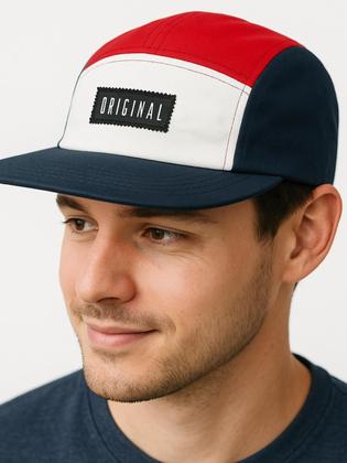 Imagem de Boné Tri Color Aba Reta Fitão 5 Five Panel Original Compton Street  LTX Sleep