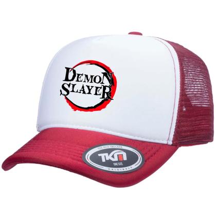 Imagem de Boné Trucker Com Telinha e Ajuste Snapback Anime Demon Slayer
