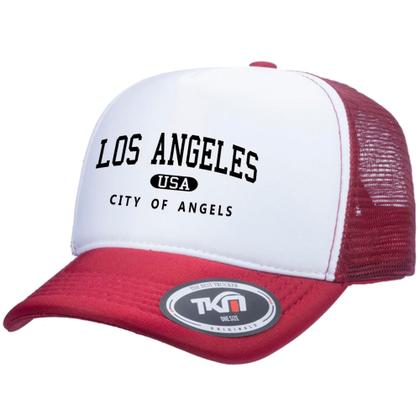Imagem de Boné Trucker Com Telinha e Ajuste Snapback Los Angeles City of Angels