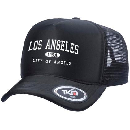 Imagem de Boné Trucker Com Telinha e Ajuste Snapback Los Angeles City of Angels