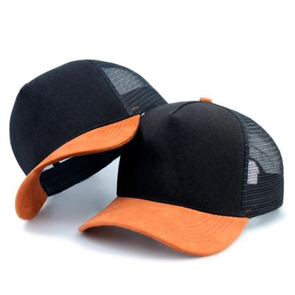 Imagem de Boné Trucker Country Liso Redinha Aba Curva Barato Simples