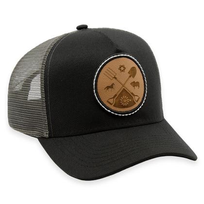 Imagem de Boné Trucker Country Masculino Aba Curva