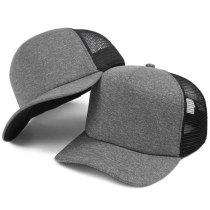 Imagem de Boné Trucker Liso Aba Curvada Com Ajustador
