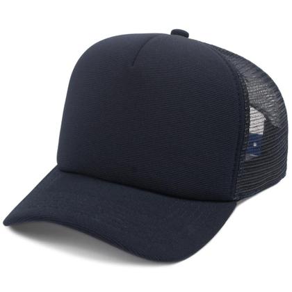 Imagem de Boné Trucker Liso Aba Curvada Com Ajustador