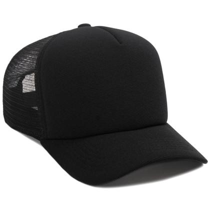 Imagem de Boné Trucker Liso Aba Curvada Com Ajustador