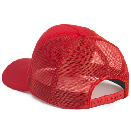 Imagem de Boné Trucker Liso Telinha Aba Curvada Com Regulagem