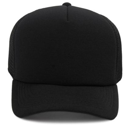 Imagem de Boné Trucker Liso Telinha Com Aba Curvada Masculino Feminino Com Ajustador