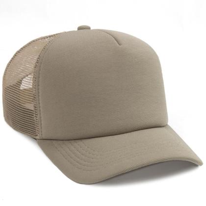 Imagem de Boné Trucker Liso Telinha Com Aba Curvada Masculino Feminino Com Ajustador