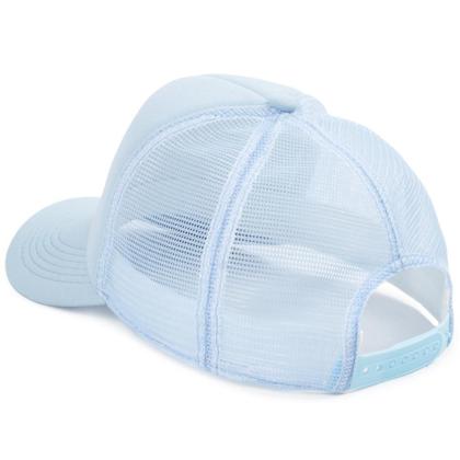 Imagem de Boné Trucker Liso Telinha Com Aba Curvada Masculino Feminino Com Ajustador