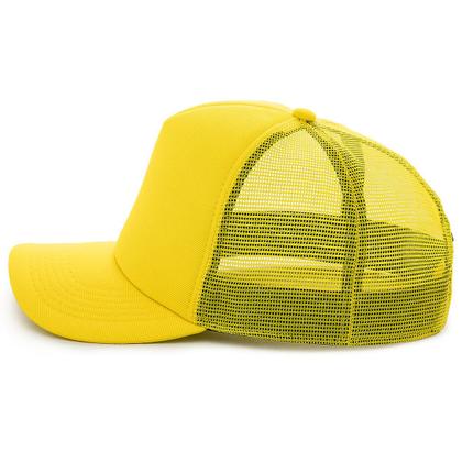 Imagem de Boné Trucker Liso Telinha Com Aba Curvada Masculino Feminino Com Ajustador