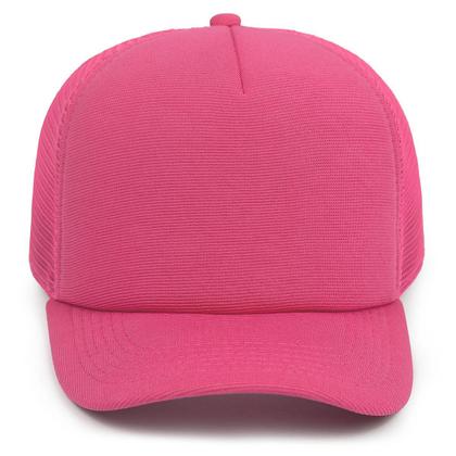 Imagem de Boné Trucker Liso Telinha Com Aba Curvada Masculino Feminino Com Ajustador