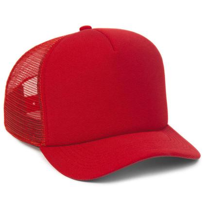 Imagem de Boné Trucker Liso Telinha Com Aba Curvada Masculino Feminino Com Ajustador