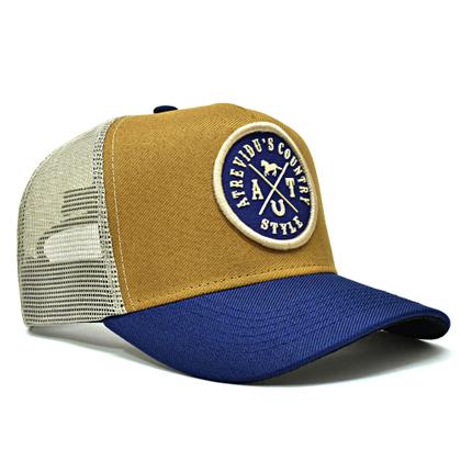 Imagem de Boné Trucker Telinha Brasão Agro Atrevidu's Country Style