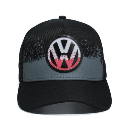 Imagem de Boné Trucker VW Aba Curva Telinha Envio Imediato Varias Cores Todo Brasil