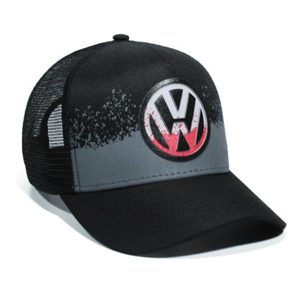 Imagem de Boné Trucker VW Aba Curva Telinha Envio Imediato Varias Cores Todo Brasil