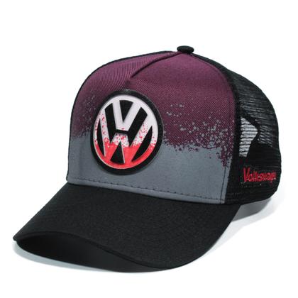 Imagem de Boné Trucker VW Aba Curva Telinha Envio Imediato Varias Cores Todo Brasil