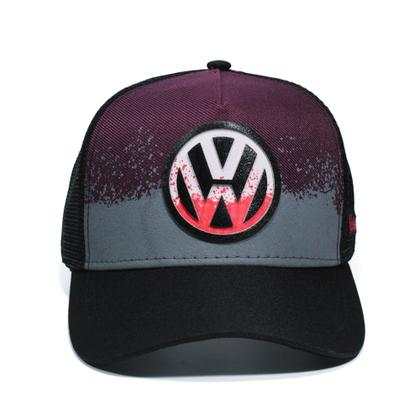 Imagem de Boné Trucker VW Aba Curva Telinha Envio Imediato Varias Cores Todo Brasil