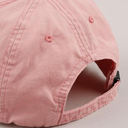 Imagem de Boné Unissex Estilo Beisebol Liso com Aba Curva