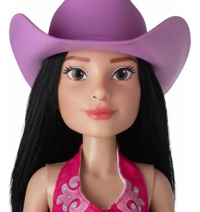 Boneca Ana Castela Boiadeira Original Chapéu Botas Baby Brink - Boneca ...