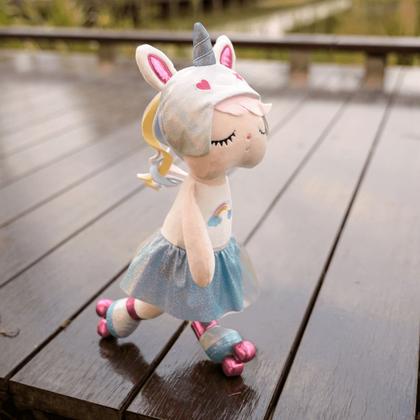 Imagem de Boneca Angela Unicórnio Patinadora  Bup Baby
