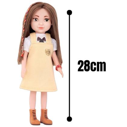 Imagem de Boneca Anna Novela Caverna Encantada + Mascote Moleza - Adijomar Brinquedos