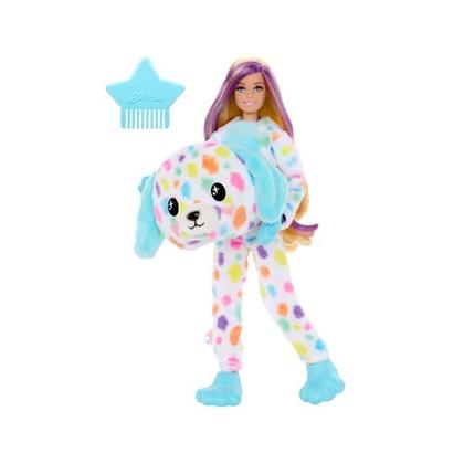 Imagem de Boneca Articulada Barbie Cutie Reveal Cachorrinho Dalmata Colorido Com 10 Surpresas - Color Change - Mattel - HRK41