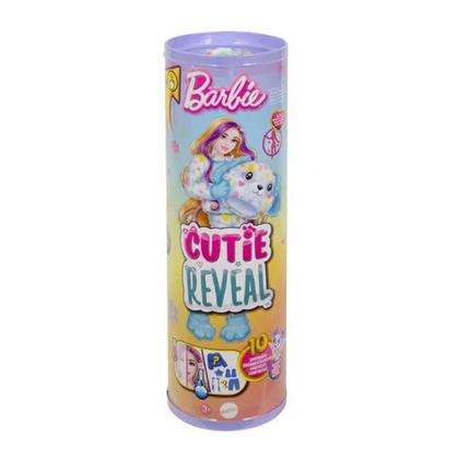 Imagem de Boneca Articulada Barbie Cutie Reveal Cachorrinho Dalmata Colorido Com 10 Surpresas - Color Change - Mattel - HRK41