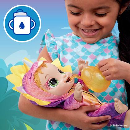 Imagem de Boneca Baby Alive Bebessauro Loira Dino Cuties Hasbro F0933