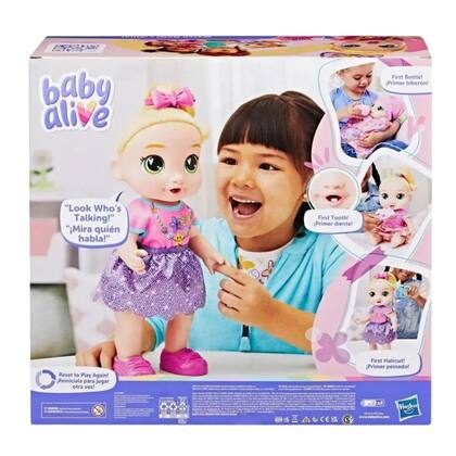 Imagem de Boneca Baby Alive Grows Up Lala Cresce De Verdade Com Falas