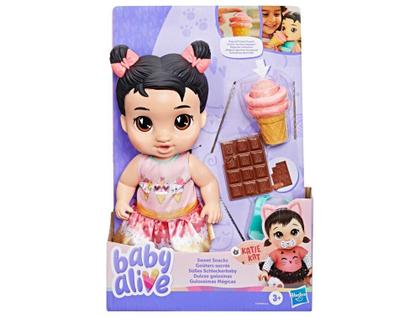 Imagem de Boneca Baby Alive Harper Hugs Guloseimas Mágicas - com Acessórios Hasbro