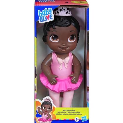 Imagem de Boneca Baby Alive Minha Doce Bailarina Negra 26,5cm Hasbro