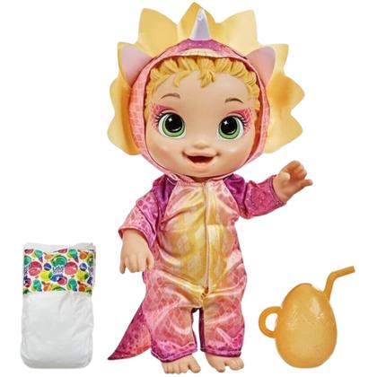 Imagem de Boneca Baby Alive Original Dino Cuties Bebessauro Loira