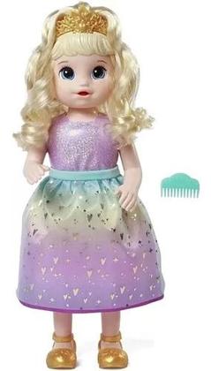 Imagem de Boneca Baby Alive Princesa Ellie Grows Up Loira -  Cresce C/ Carinho, 75 Sons e Frases em Portugues - Hasbro