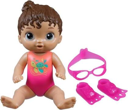 Imagem de Boneca Baby Alive Sunny Swimmer Morena HASBRO