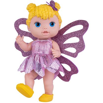 Imagem de Boneca Baby Collection Menina Fadinha Loira Super Toys