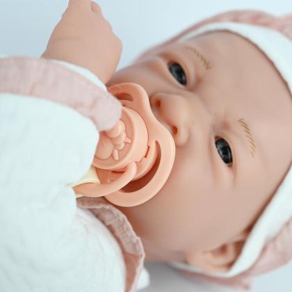 Imagem de Boneca baby real flofy com manta - dm brasil