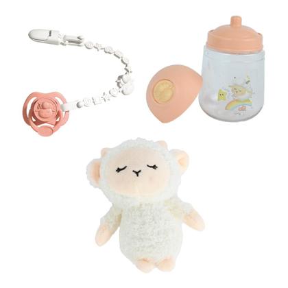 Imagem de Boneca baby real flofy com manta - dm brasil