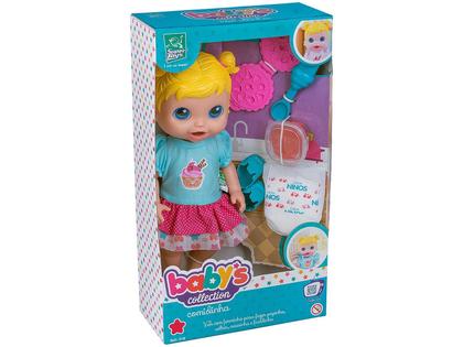 Imagem de Boneca Babys Collection Come E Faz Caquinha - Super Toys