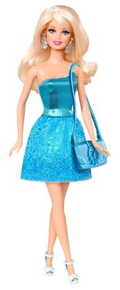 Imagem de Boneca Barbie Brilho, Vestido Azul