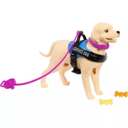 Imagem de Boneca Barbie Cadeirante + Pet Cachorro Mattel - Hjy85