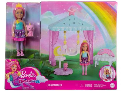 Imagem de Boneca Barbie Chelsea Balanço Mágico nas Nuvens - com Acessórios Mattel