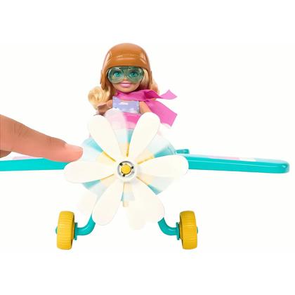 Imagem de Boneca Barbie Chelsea Piloto de Avião - Mattel UNICA