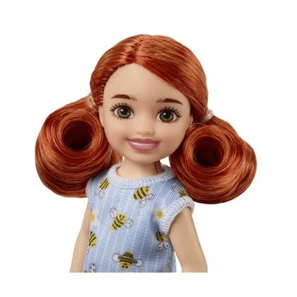 Imagem de Boneca Barbie Club Chelsea Ruiva Vestido Abelha Mattel