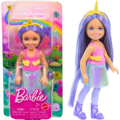 Boneca Barbie Fantasy Chelsea Fantasia JKH54 Mattel - Boneca