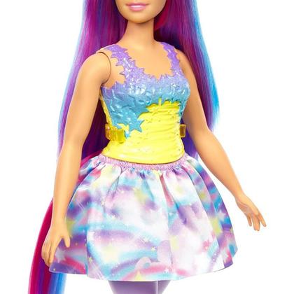 Imagem de Boneca Barbie Fantasy Unicórnio Chifre Azul Mattel