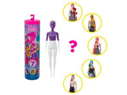 Imagem de Boneca Barbie Fashionistas - Color Reveal Monocromática Mattel