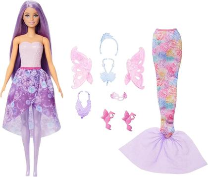 Imagem de Boneca Barbie Looks Fada e Sereia Mattel JCP74