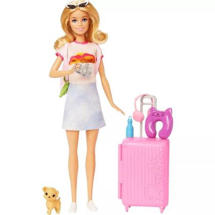 Imagem de Boneca Barbie Malibu Viajante - Mattel Hjy18