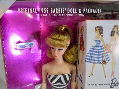 Imagem de Boneca Barbie Mattel Original - Edição 35º Aniversário (1959) - Loira