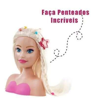 Imagem de Boneca Barbie Mini Styling Head Core com Acessórios